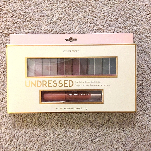 Color Story Makeup New In Box Color Story Undressed Eye Lip Color Collection Poshmark